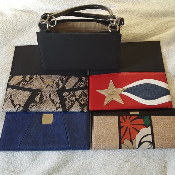 Miche Black Base Purse, 5 covers, and Handles - Picture 3 of 9